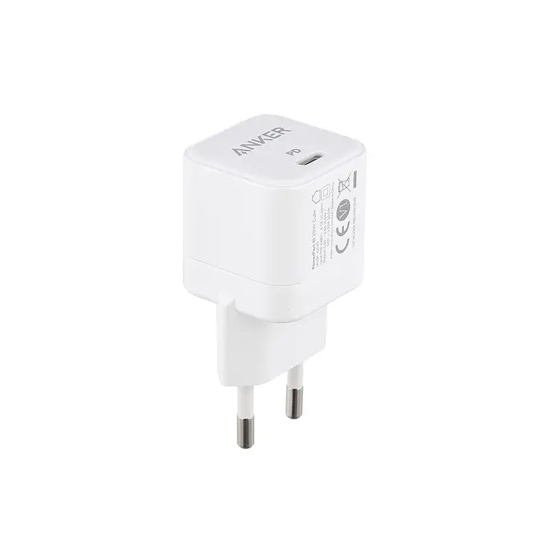 anker powerport iii 20w cube pd usb-c wall charger